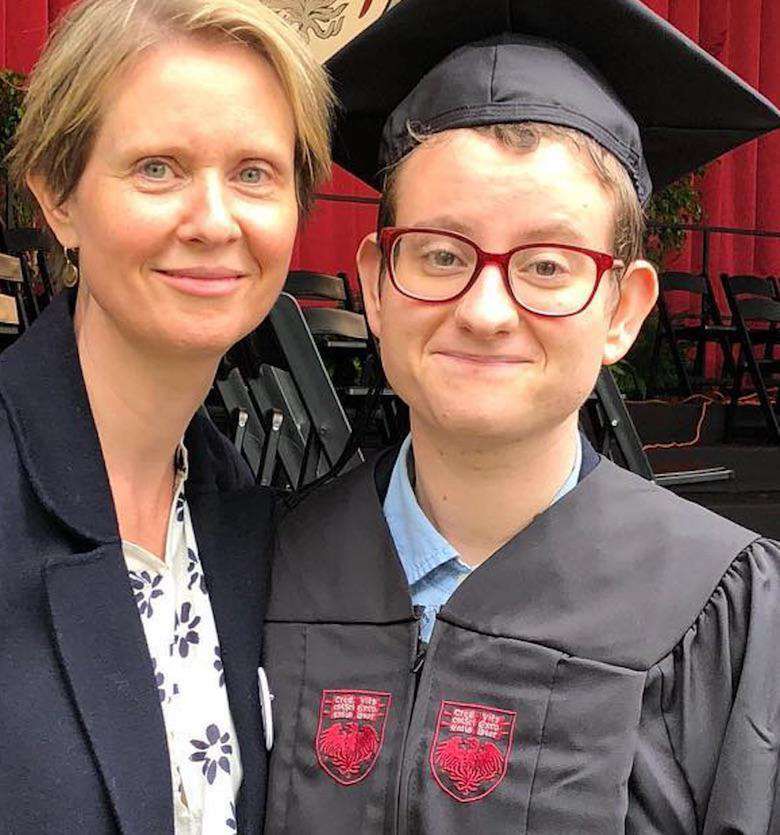 Cynthia Nixon z transseksualnym synem Samuelem