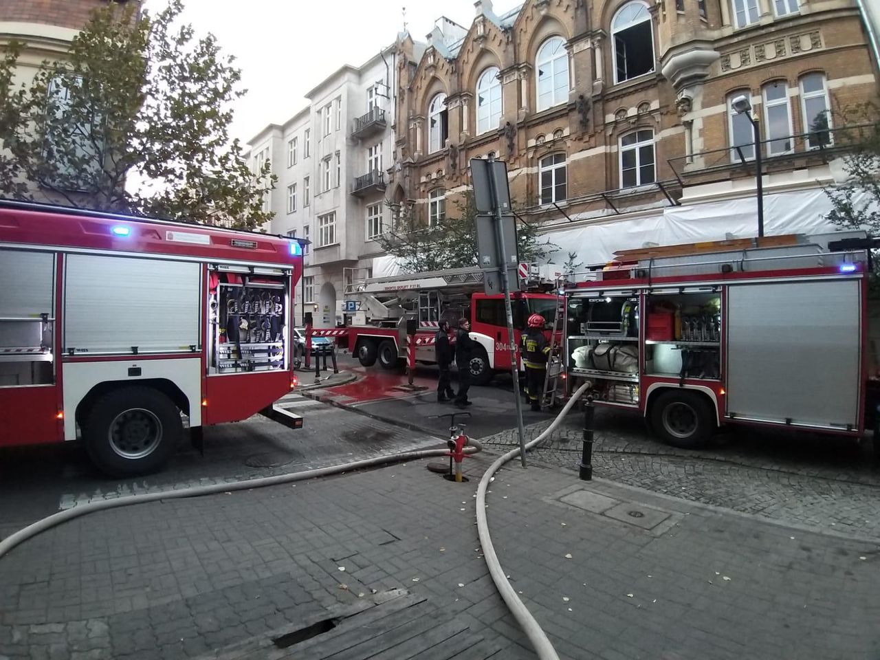 Planowali huczne otwarcie. Lokal poszedł z dymem. "Nieoficjalnie to podpalenie"