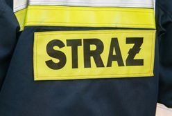 Milanówek. Mężczyzna podpalił się przy centrum handlowym