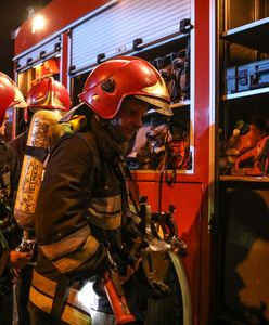 Pożar w Wejherowie. Dwoje dzieci rannych, ludzie uciekali z budynku