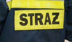 Milanówek. Mężczyzna podpalił się przy centrum handlowym