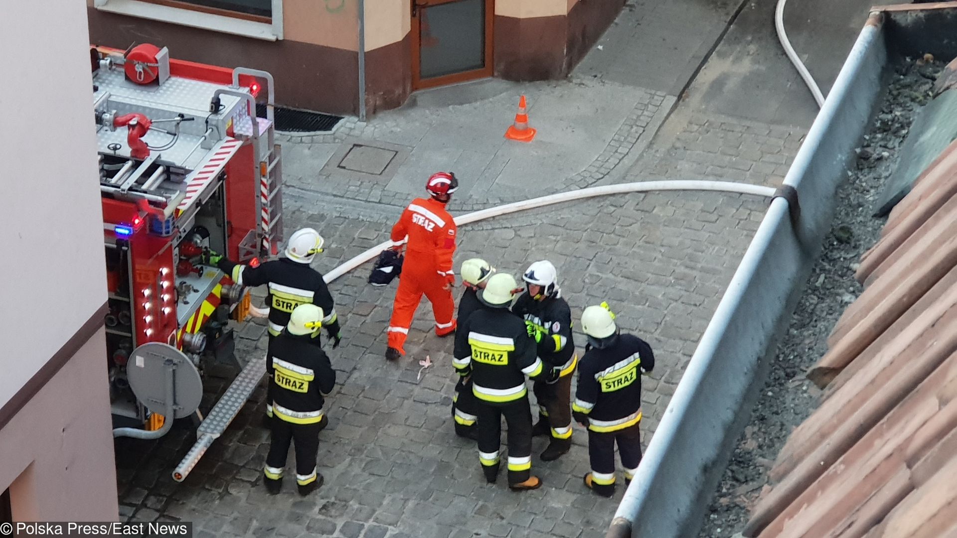 Pożar w Grodzisku Wielkopolskim. Jedna osoba nie żyje