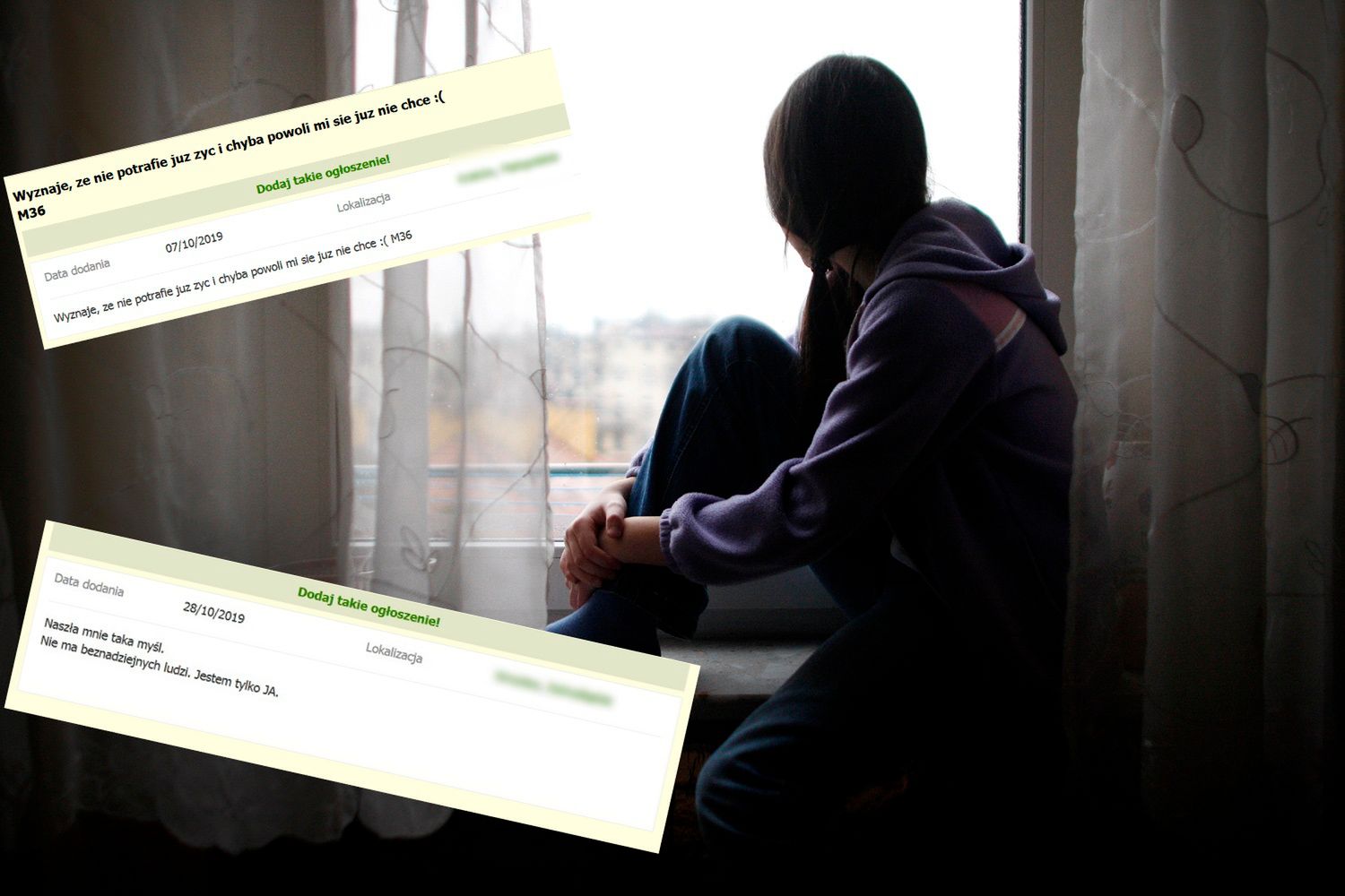 Pełne smutku wpisy pojawią się na gumtree.pl