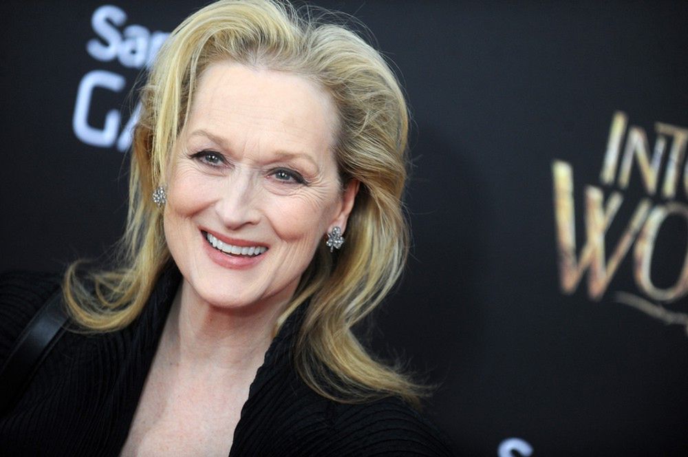 Meryl Streep nosi na torebce... Michelle i Baracka Obamów