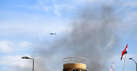 Irak. Atak na bazę wojskową USA w Bagdadzie