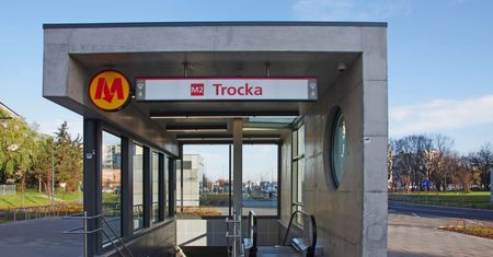 Zamknięta stacja Trocka. Metro kursuje do stacji Targówek Mieszkaniowy