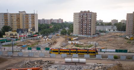 Warszawa. Metro na Bródnie. Znaleziony niewybuch