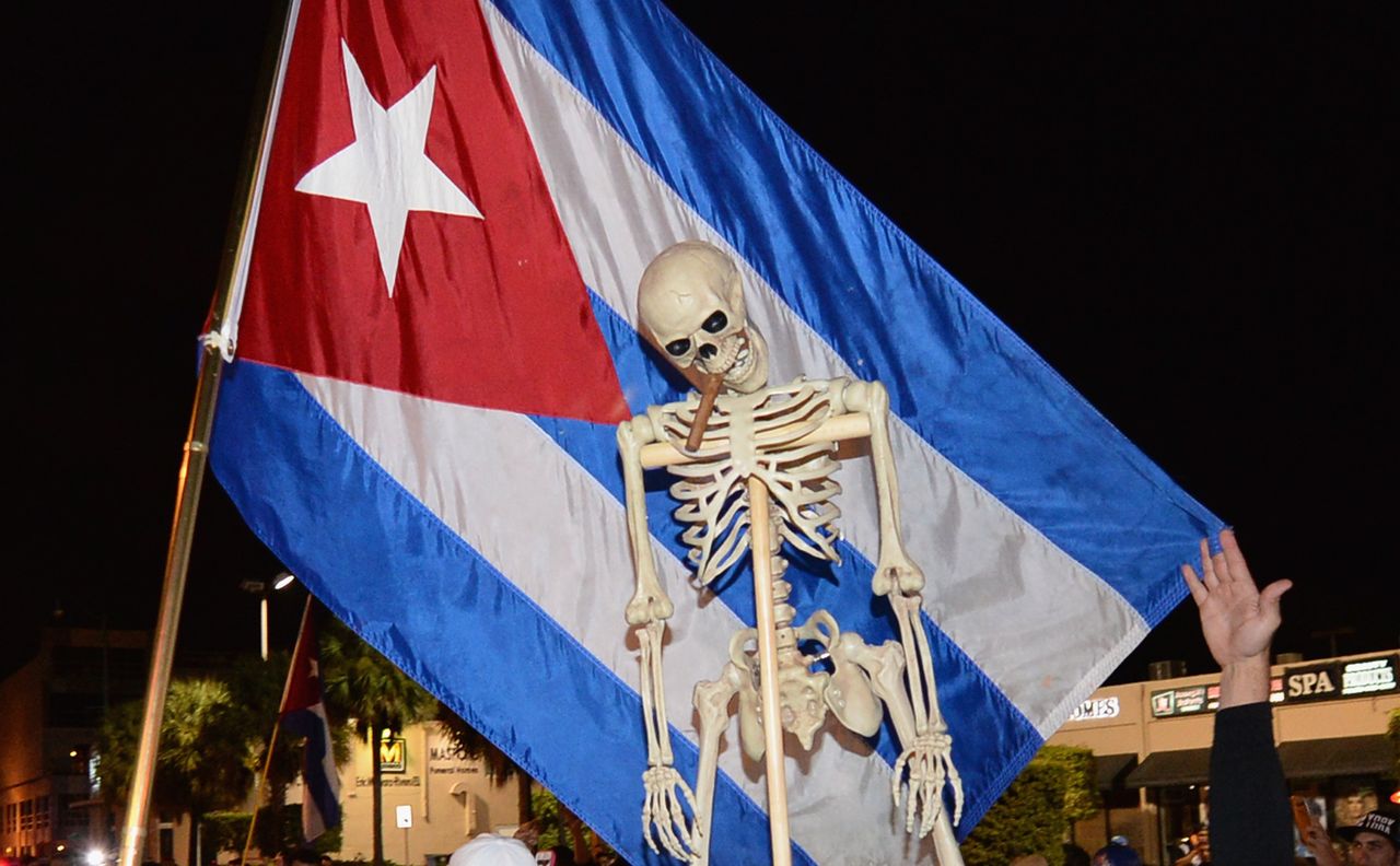 Radość ze śmierci Fidela Castro