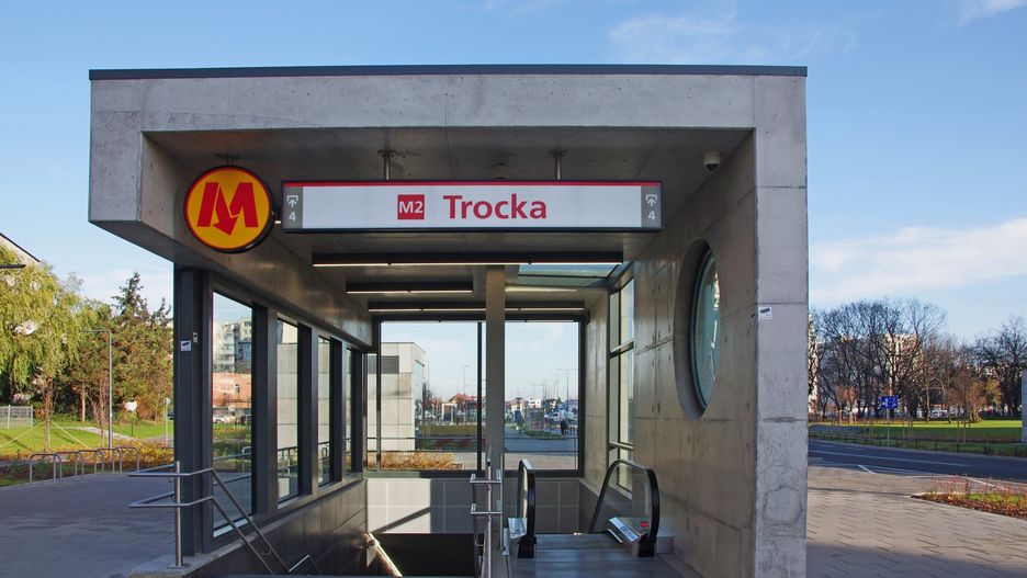 Stacja Trocka została zamknięta z powodu zostawionego bagażu.