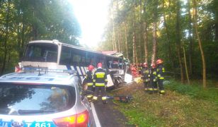 Tragiczny wypadek pod Ostródą. 2 osoby nie żyją