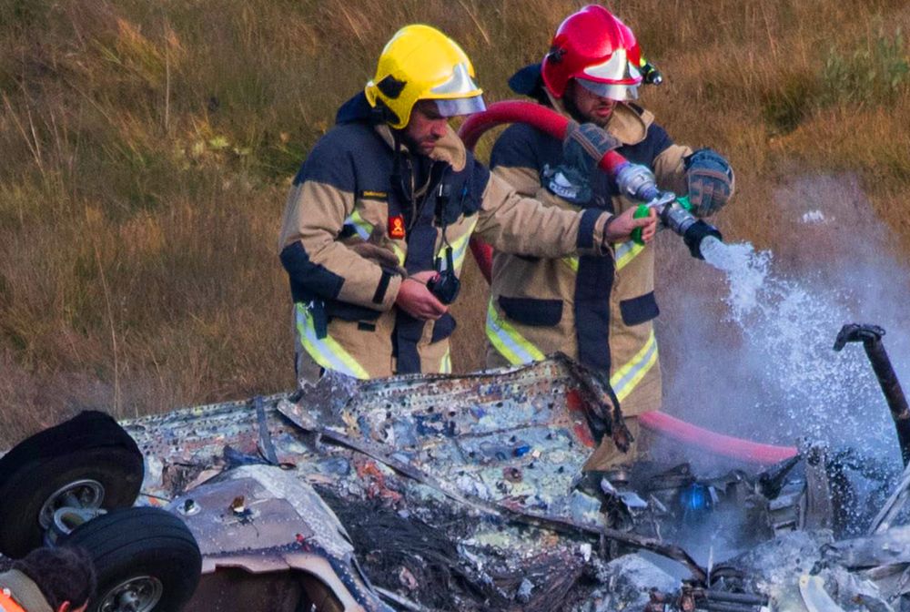 Tragedia w Szwajcarii. Śmigłowiec runął na ziemię