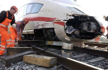 Katastrofa kolejowa w Niemczech
