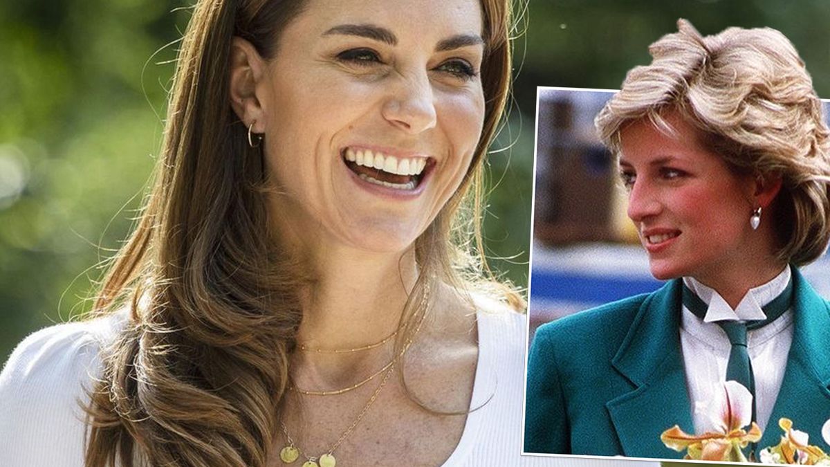 Kate i Diana - podobny strój