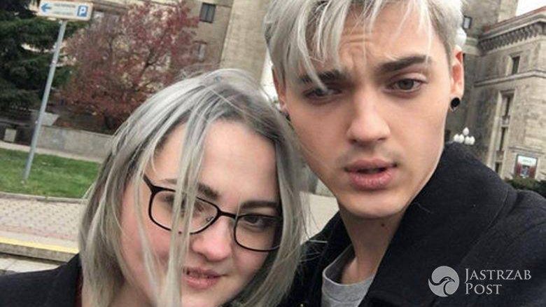 Radek Pestka z siostrą