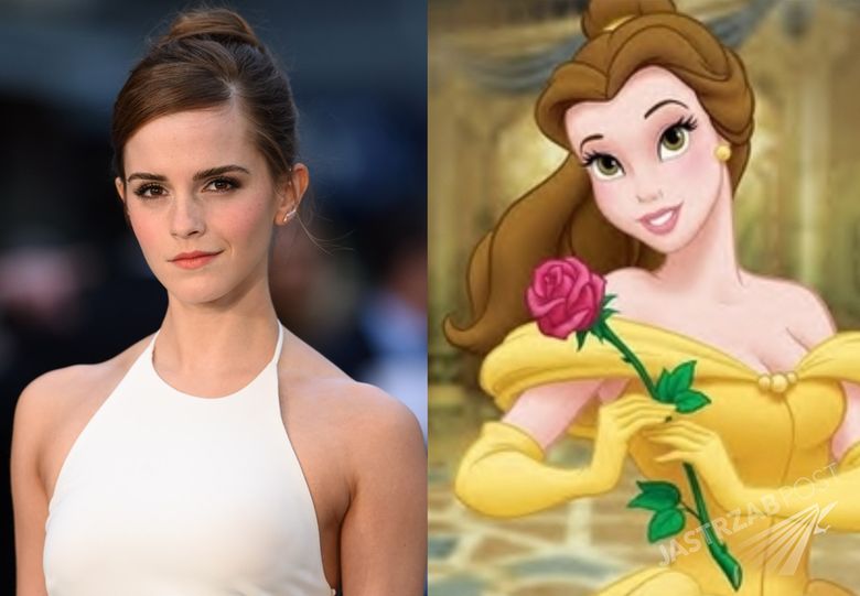Emma Watson zagra Bellę w filmie "Piękna i Bestia"! Aktorka pokazała, jak wyobraża siebie w tej roli [zdjęcie]