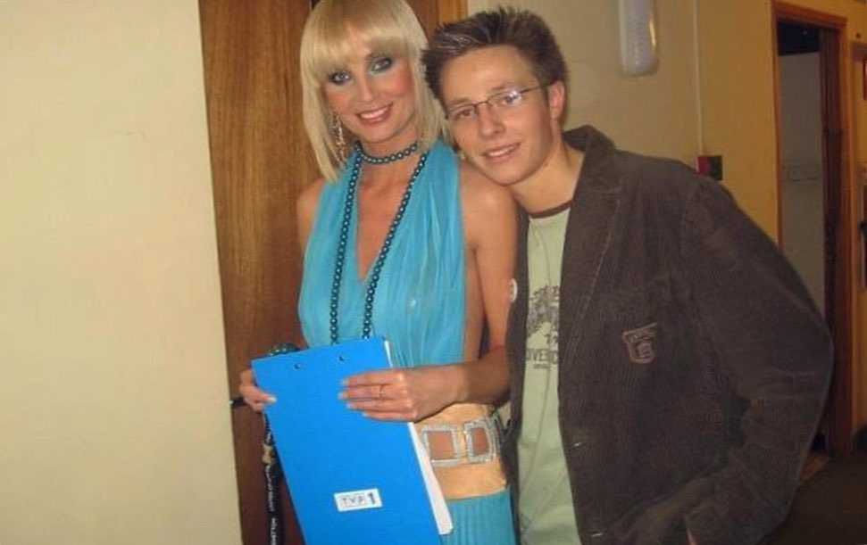 Mateusz Szymkowiak i Agnieszka Woźniak-Starak w 2006 roku