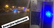 Awaria w powietrzu z gwiazdami Polsatu na pokładzie! Do internetu trafiły upiorne nagrania!