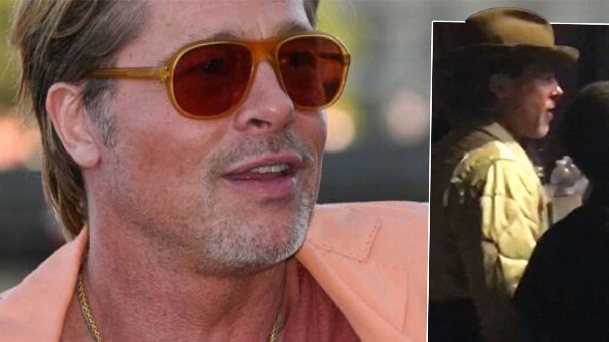 Paparazzi przyłapali Brada Pitta na czułościach z byłą żoną jego znajomego z Hollywood! Ich miny były nietęgie. To z nią ma romans?