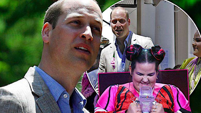 Książę William i Netta Barzilai