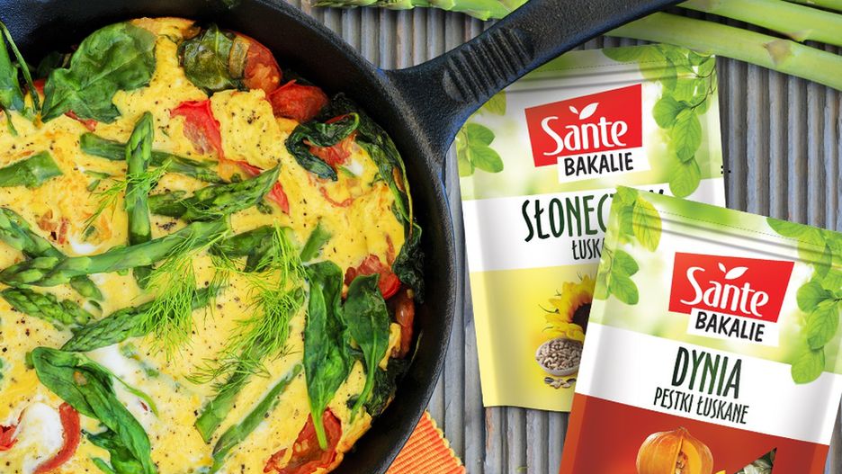 Frittata. Pomysł na zdrowe śniadanie z SANTE