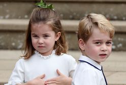 Ślub księżniczki Eugenii. Show pannie młodej skradli Charlotte i George