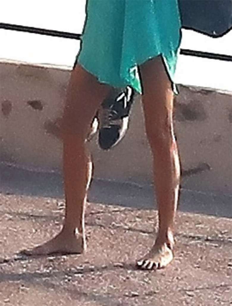 Brigitte Macron pokazała nogi
