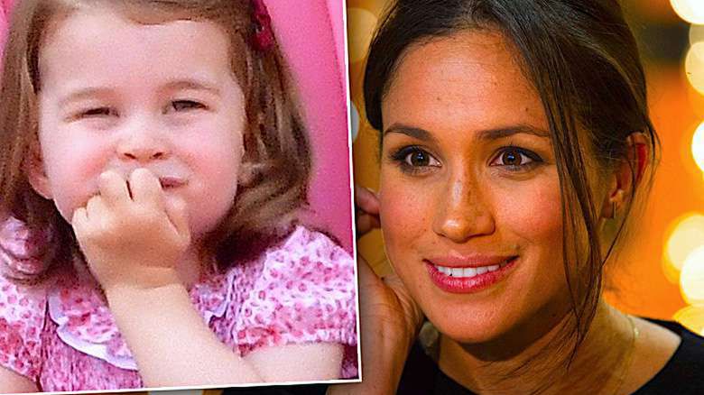 Meghan Markle i księżniczka Charlotte