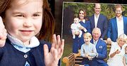 Przeurocza księżniczka Charlotte przyćmiła debiut księcia Louisa w rodzinnej sesji! Genialne fotografie z okazji 70 urodzin Karola