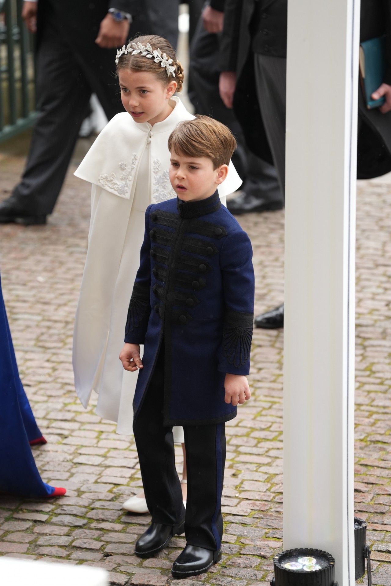 Książę Louis, księżniczka Charlotte - koronacja Karola III (fot. ONS)