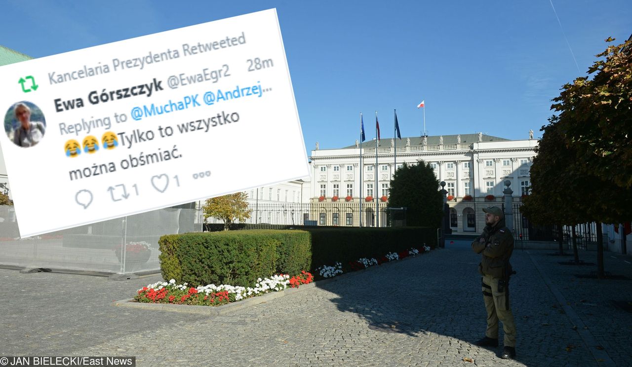 Wpadka Kancelarii Prezydenta. Kontrowersyjny tweet na jej profilu