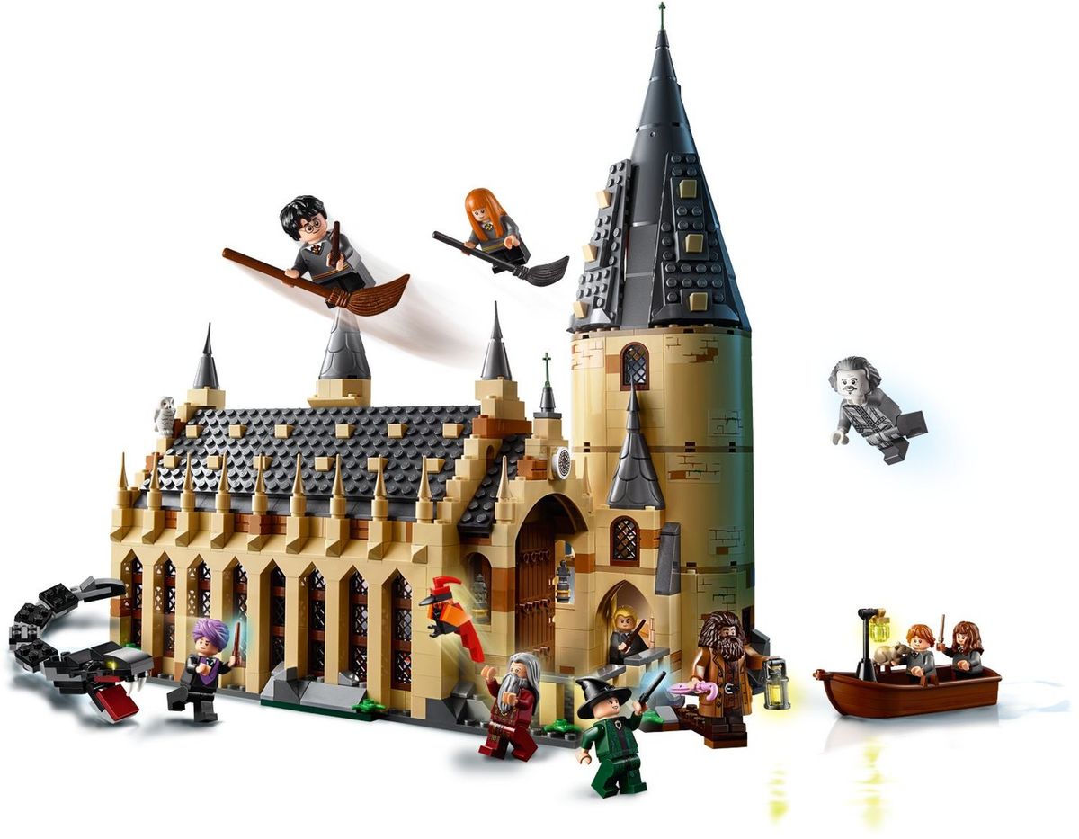 Lego Harry Potter "Wielka Sala w Hogwarcie" w wersji "zrób to sam"