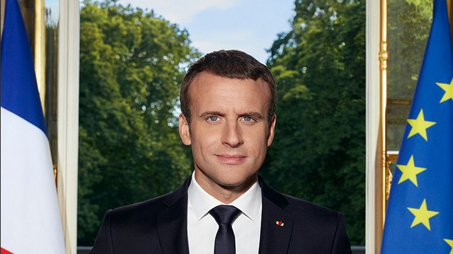 Oficjalny portret prezydenta Francji 