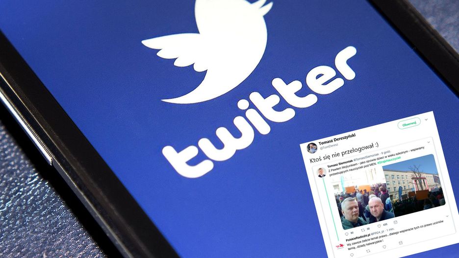 Wpadka na Twitterze
