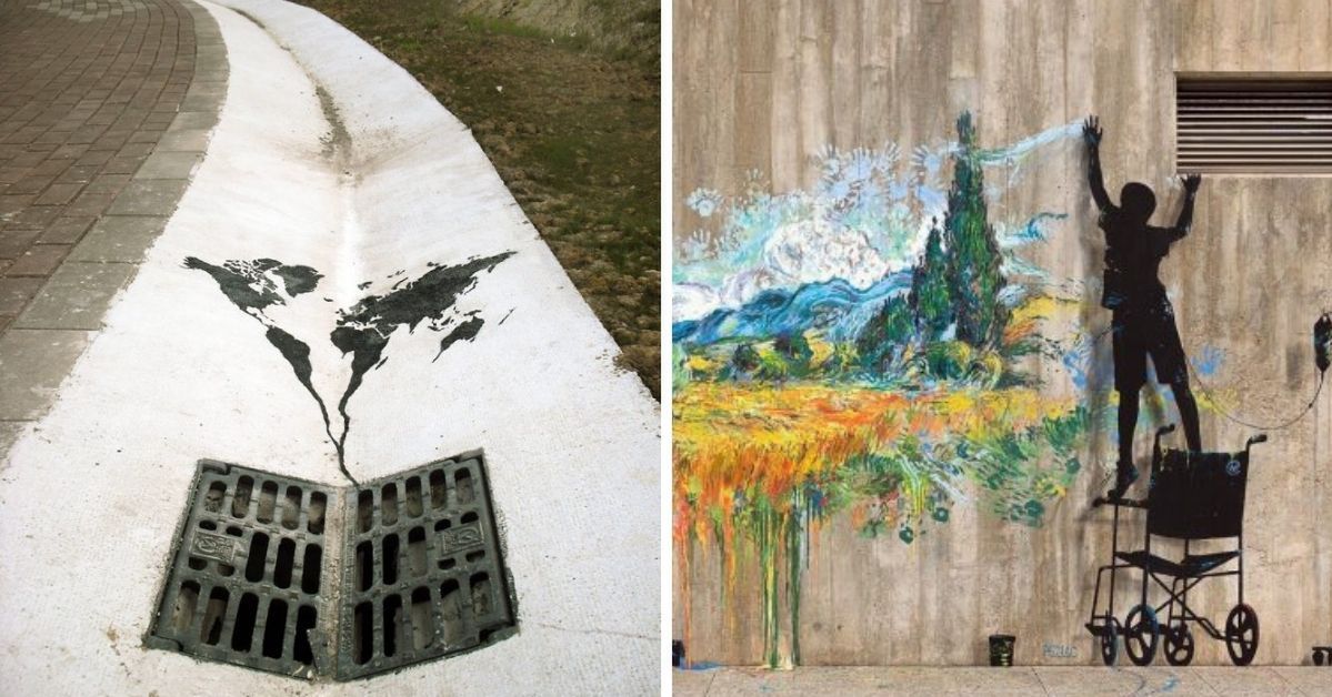 17 Poetic and Melancholic Spanish Works of Street Art