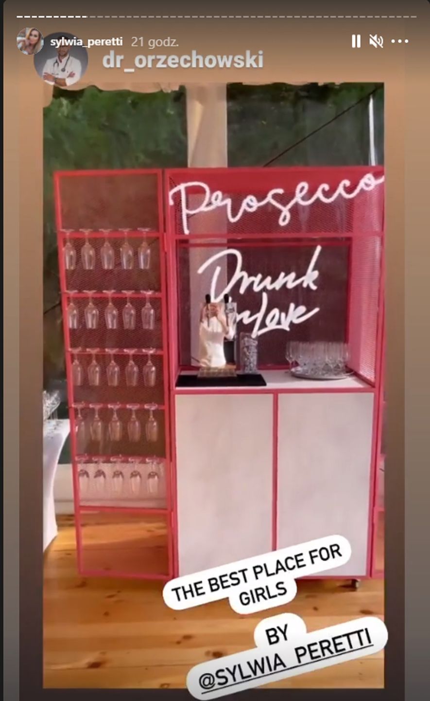 Sylwia Peretti poprawiny