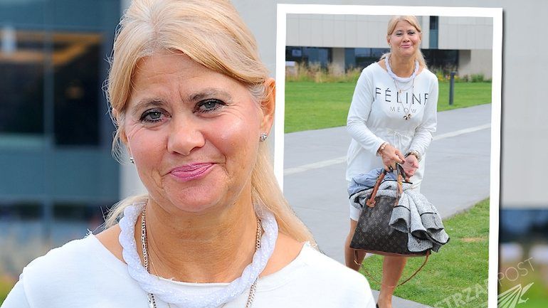 Izabela Kisio-Skorupa z podróbką Louis Vuitton. Matka Oli Kisio na 40. Festiwalu Filmowym w Gdyni