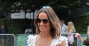 Pippa Middleton kibicowała na Wimbledonie. Uwagę przyciągał brzuch