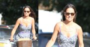 Pippa Middleton w sukience na rowerze. Poznajecie?