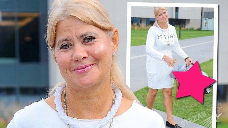 Izabela Kisio-Skorupa z podróbką Louis Vuitton. Matka Oli Kisio na 40. Festiwalu Filmowym w Gdyni