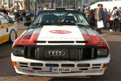 Zlot Audi quattro w Poznaniu