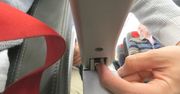 Ukryty przycisk w fotelu samolotu da Ci większą wygodę i to w cenie biletu!