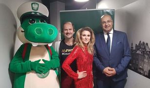 Sławomir oko w oko z krokodylem. Kampania dot. bezpieczeństwa w ruchu drogowym