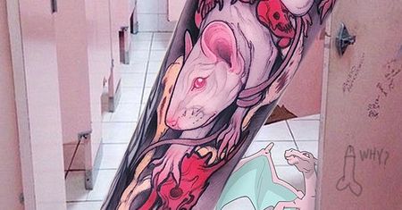 Tatuaże tylko dla fanów mocnych wrażeń