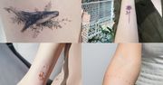 Małe tatuaże są supermodne!
