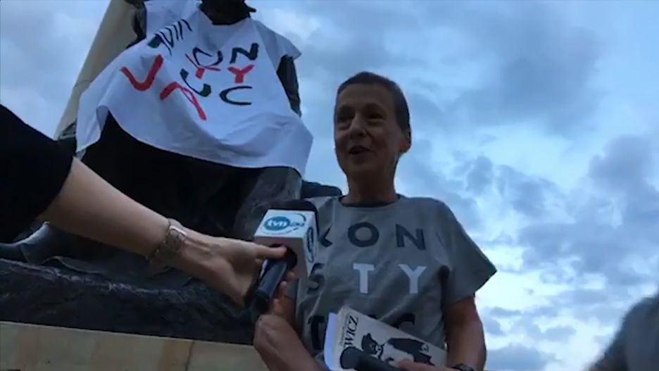 Anna Dziewanowska zapewnia, że jej dziadek Henryk Sienkiewicz walczyłby o Polskę
