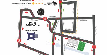 Bieg Konstytucji 3 Maja wystartuje już jutro. Biegaczy czeka morderczy podbieg przy Agrykoli