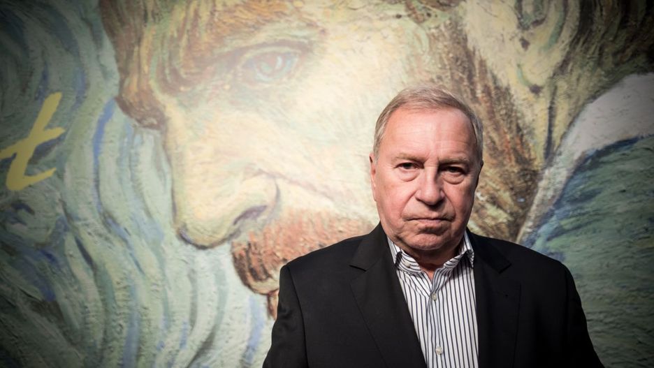  Jerzy Stuhr na uroczystej premierze filmu "Twój Vincent”