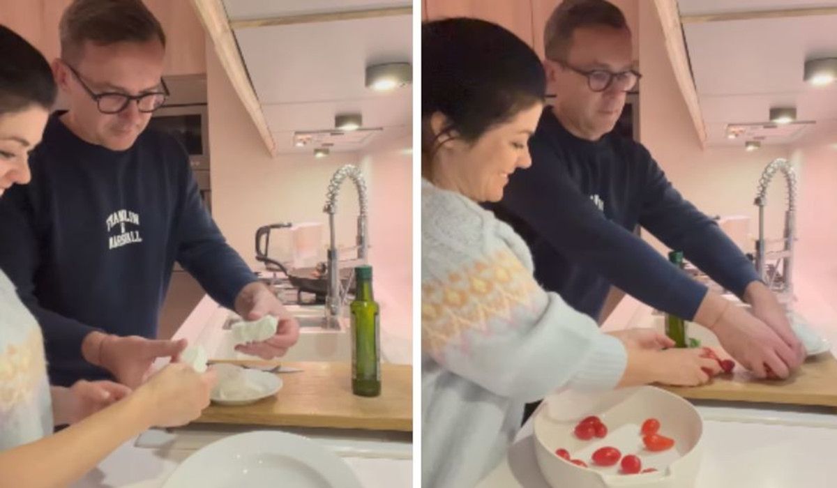 Kasia Cichopek i Maciek Kurzajewski pokazali swoją kuchnię! Razem gotowali