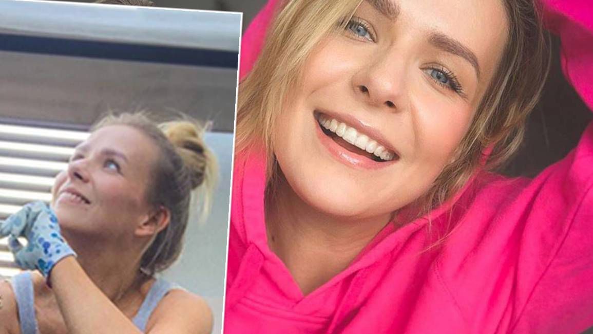 Aneta Zając sadzi tuje