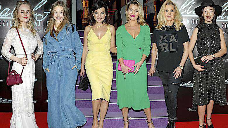 DalidAmore gwiazdy na premierze